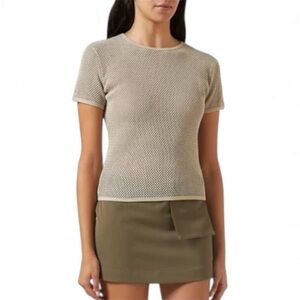 St-Agni Mesh short sleeve Tee shirt